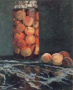 Claude Monet Jar of Peaches Sweden oil painting artist